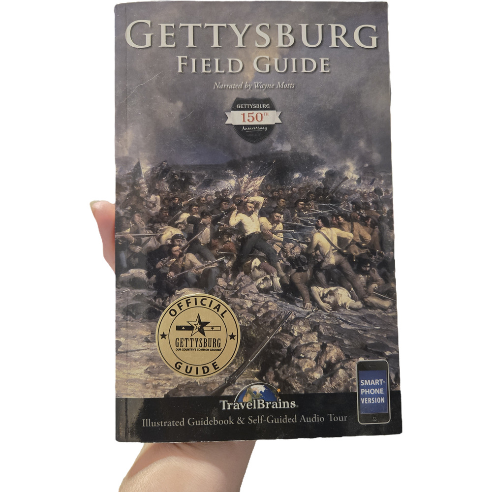 Gettysburg Field Guide Illustrated Guidebook & Self-Guided Audio Tour Military